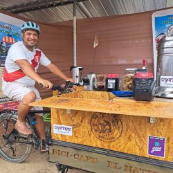 José Miguel Córdova «El Nativo»: Creador del «Bici Café»