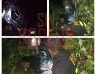 Ambulancia se despista y deja 4 heridos en carretera a San Miguel