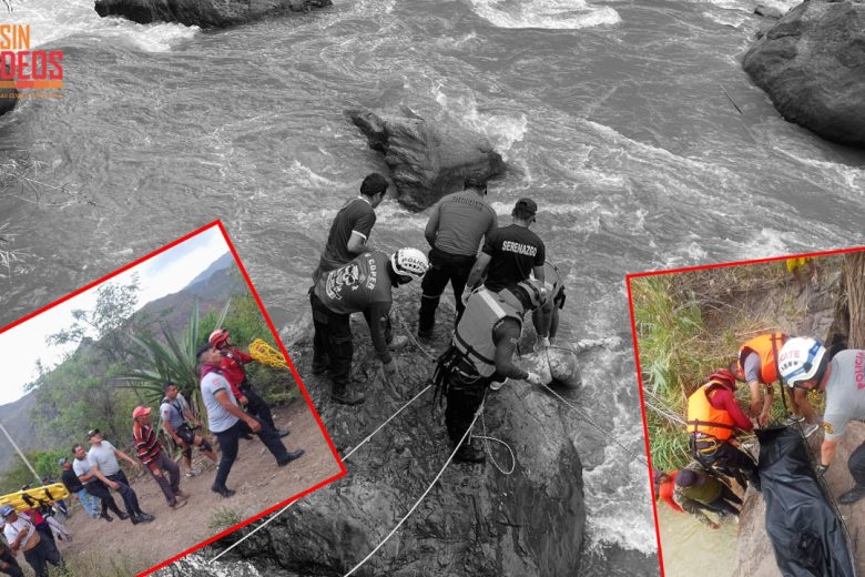 Rescatan cuerpo de menor de edad ahogado en el río Chancay Baños
