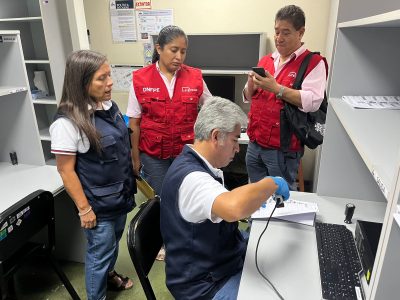 ONPE inicia impresión del acta-padrón para elecciones complementarias en Pion y Ninabamba 