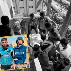 MUEREN 4 PERIODISTAS EN ATAQUE A HOSPITAL DE GAZA