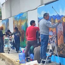 ARTE MURAL EN JIRÓN SAN SALVADOR DE CAJAMARCA