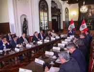 PRESIDENTE JOSÉ JERÍ SE REUNIÓ CON GOBERNADORES REGIONALES