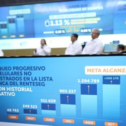 BLOQUEAN MÁS DE 1.5 MILLONES DE CELULARES VINCULADOS A LA CRIMINALIDAD